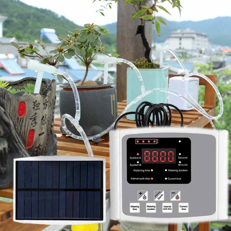 Smart Garden Herb - Perangkat Irigasi Tetes Tenaga Surya Otomatis