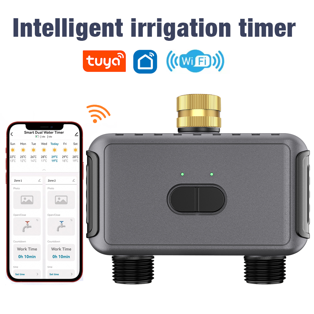 Smart Garden Herb - Timer Air Otomatis Wifi Selang Ganda