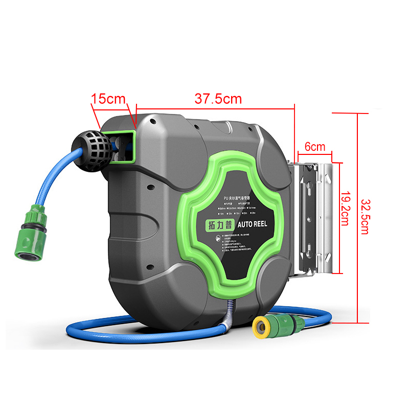 Smart Garden Herb - Selang gulung otomatis, 10/15/20M Drum air,