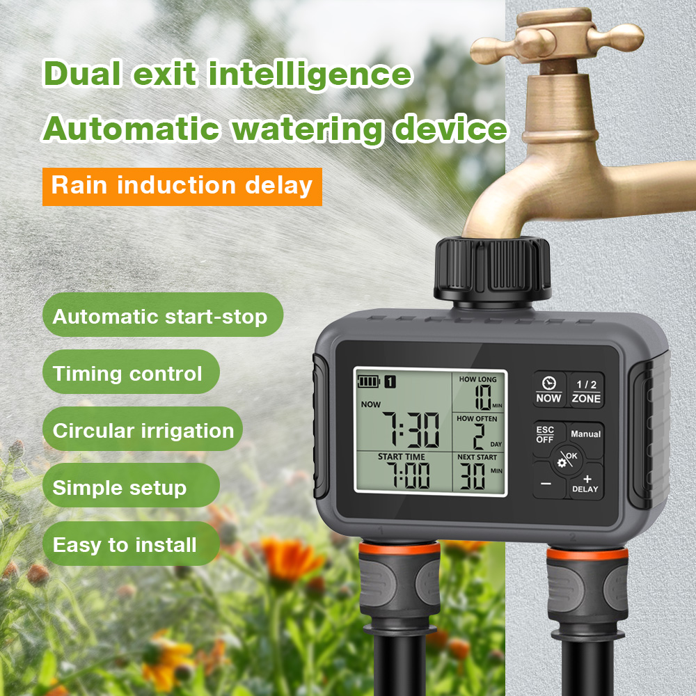 Smart Garden Iot - 1/2/3-Outlet Pengatur Waktu Air Otomatis Sistem