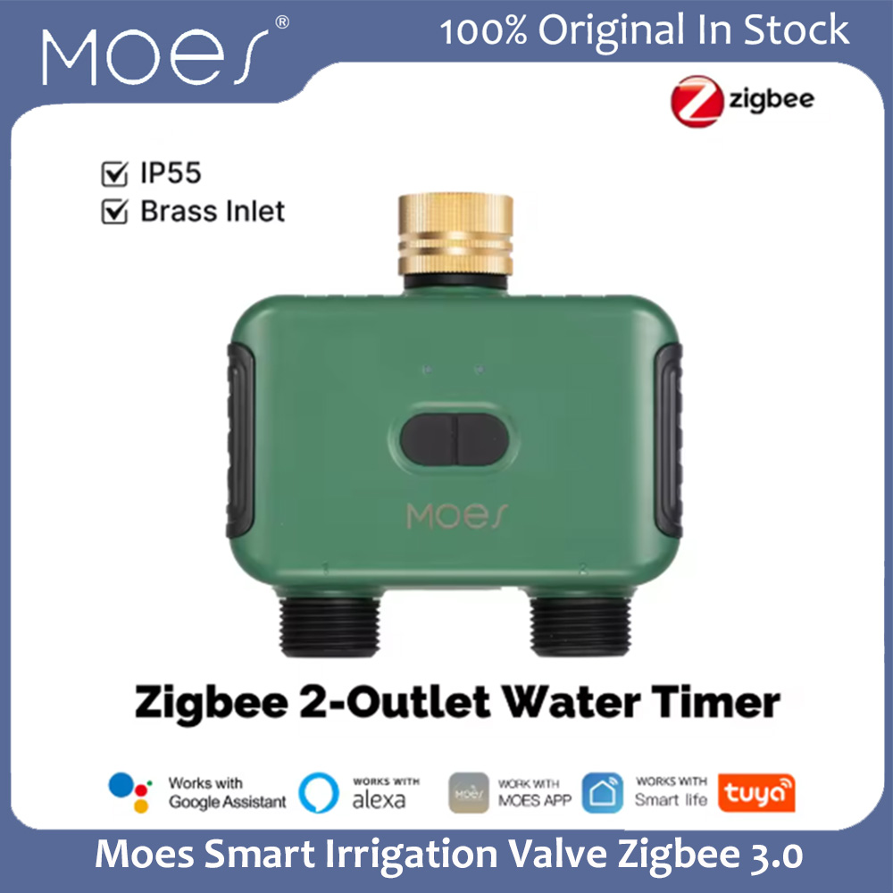 Moes Tuya Katup Irigasi Pintar - Smart Garden Valve ulasan dan harga