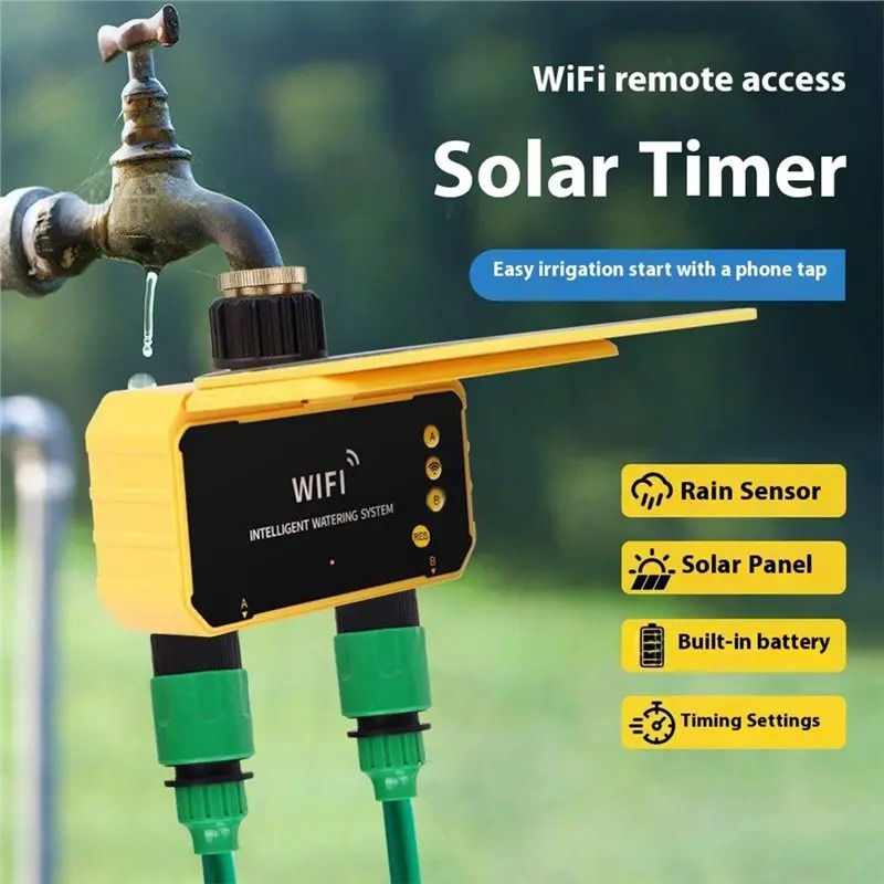 1/2 Outlet WIFI Solar Irrigati - Smart Garden Herb ulasan dan harga