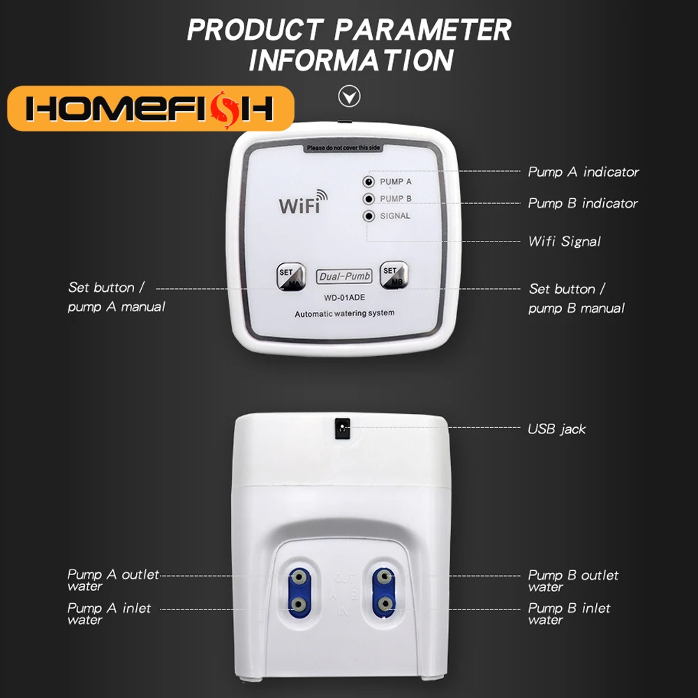Perangkat Penyiraman Cerdas WI - Smart Garden Click And Grow ulasan dan harga