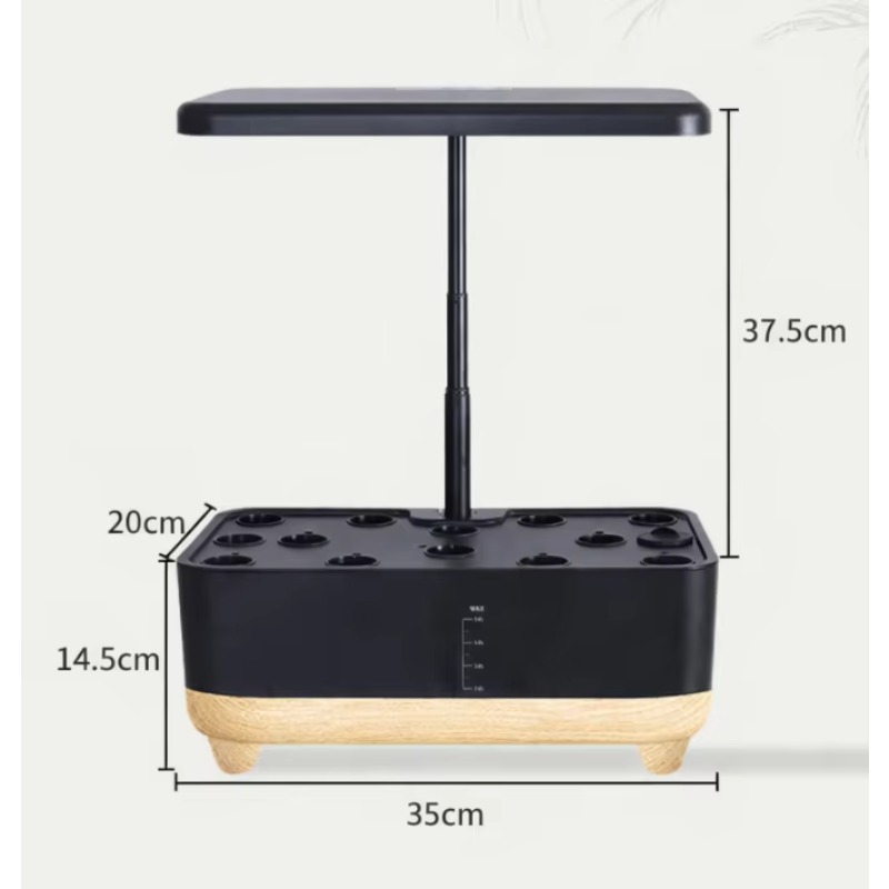 Kebun Hidroponik Dalam Ruangan - Smart Garden At Home ulasan dan harga