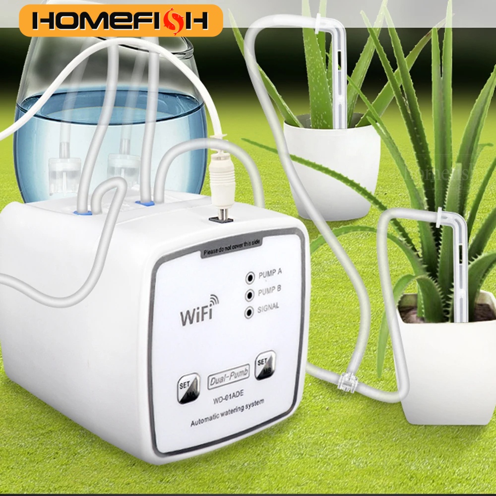Perangkat Penyiraman Cerdas WI - Smart Garden Click And Grow ulasan dan harga