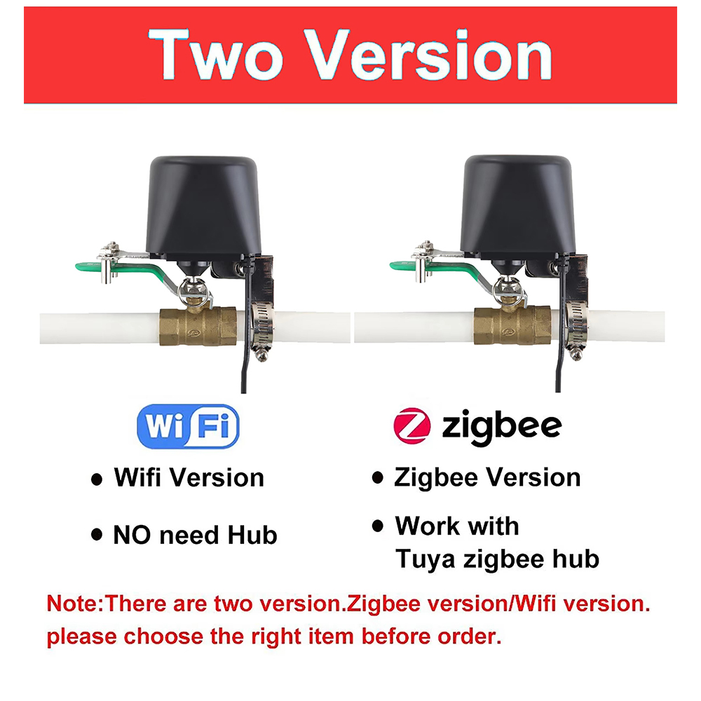 Tuya Zigbee atau Wifi Katup Ai - Smart Garden Valve ulasan dan harga