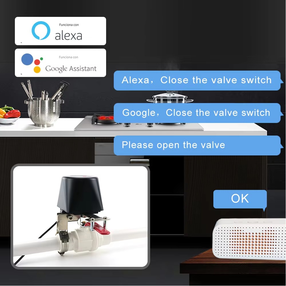 Tuya Zigbee atau Wifi Katup Ai - Smart Garden Valve ulasan dan harga