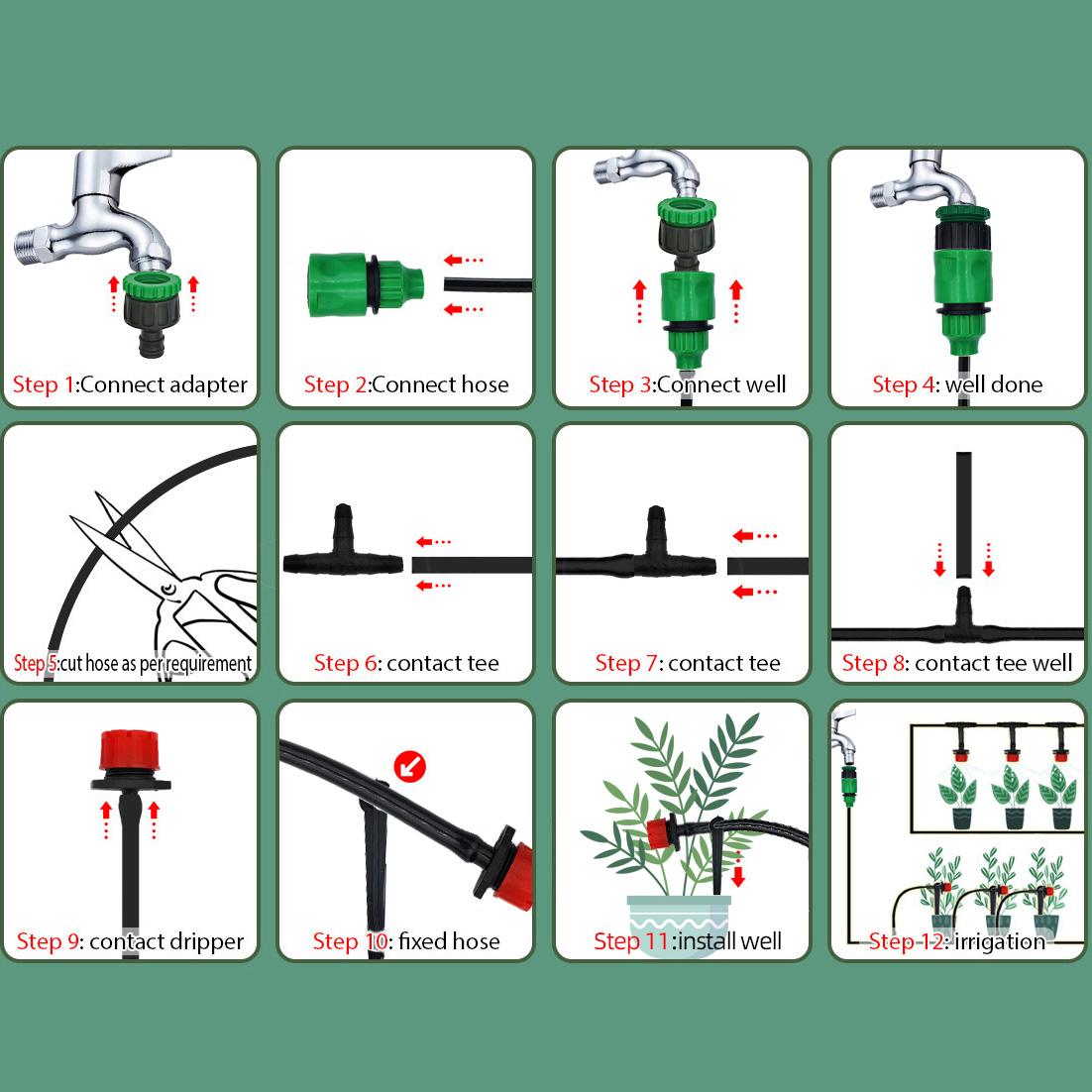 Rumah kaca 15M-30M DIY sistem  - Smart Garden Herb ulasan dan harga