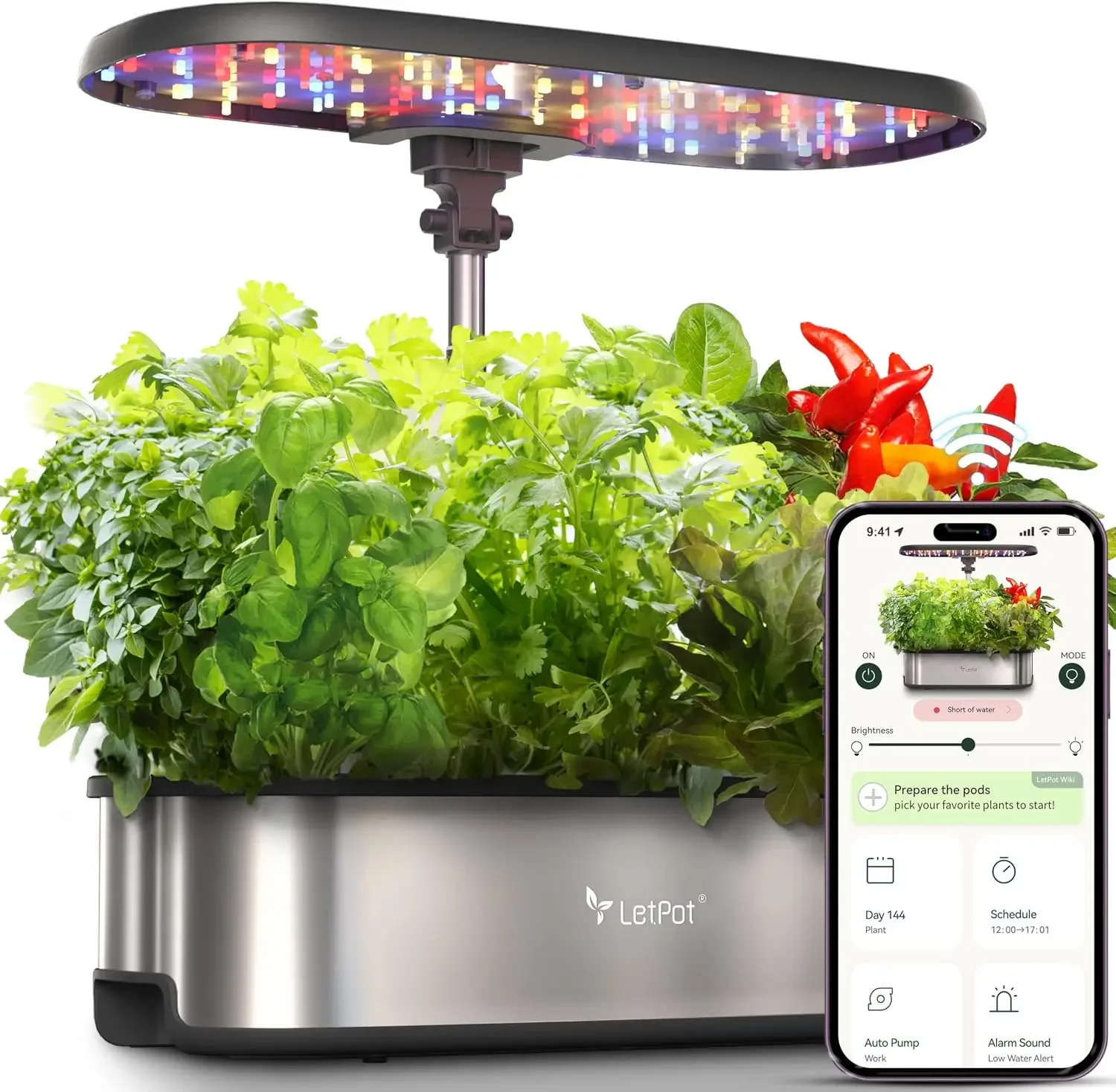 Sistem Hidroponik LETPOT LPH-S - Smart Garden Herb ulasan dan harga