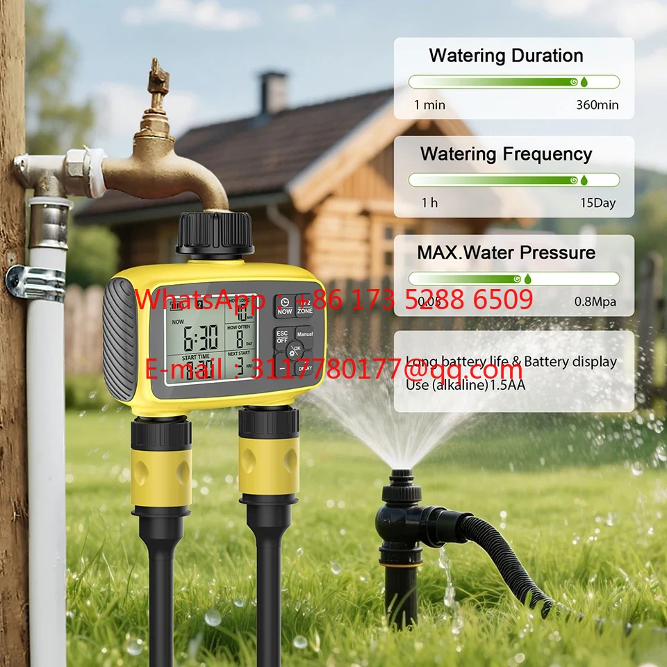 WAP01 Pengatur Waktu Irigasi T - Smart Garden Water Timer ulasan dan harga