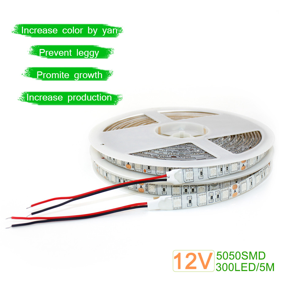 DC 12V Lampu Tumbuh Strip LED  - Led Plant Light Strip ulasan dan harga