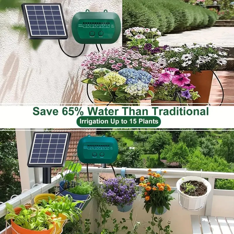Kit irigasi cerdas tenaga sury - Smart Garden Click And Grow ulasan dan harga
