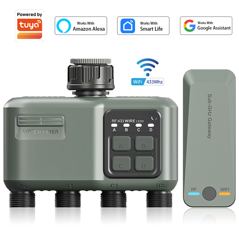 Timer Air Digital 4 Outlet unt - Smart Garden Herb ulasan dan harga