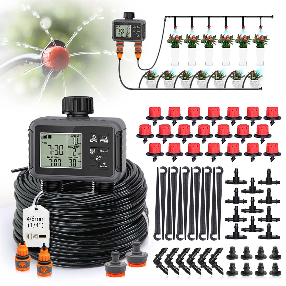 Kit Irigasi Otomatis dengan Ti - Smart Garden Water Timer ulasan dan harga