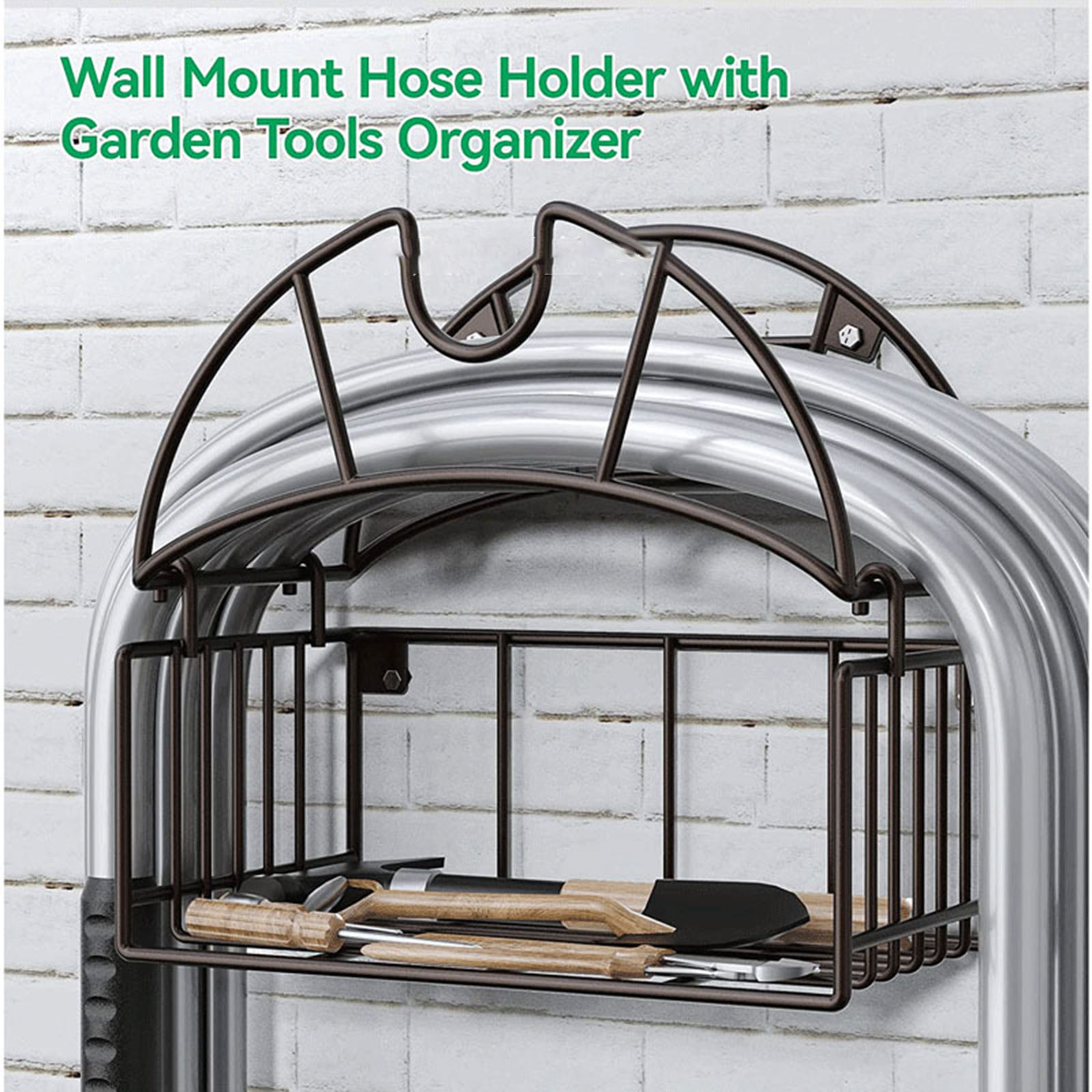 Tempat Selang Taman Terpasang  - Smart Garden Storage ulasan dan harga